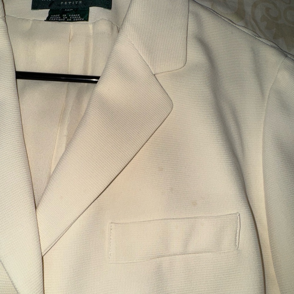 Lauren Ralph Lauren Ivory Blazer - Picture 6 of 8